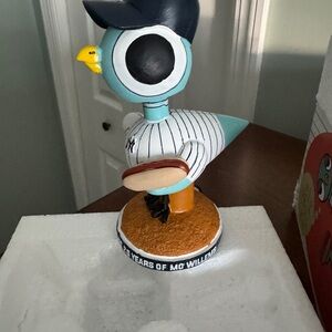 NY Yankees Mo Willems Rare Pigeon Bobblehead Figurine